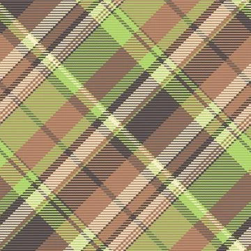 Infant plaid seamless pattern, damask textile texture vector. Row tartan ba.. Stock Illustration
