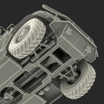 Infantry Mobility Vehicle GAZ Tigr M ~ 3D Model #90874320