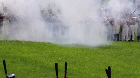 Infantrymen shoot Video stock 107871455