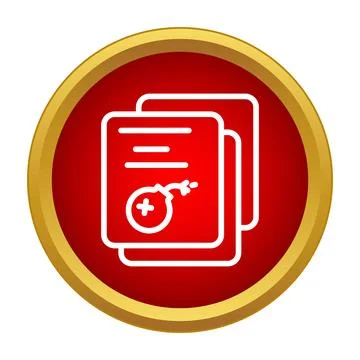 Infected document warning security risk cyberattack malware file Stock Illustration