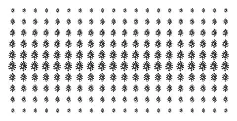 Infection Cell Shape Halftone Pattern イラスト素材