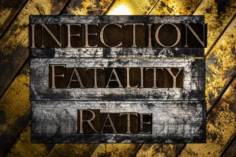 Infection Fatality Rate Stock Photos