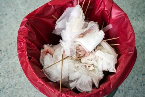 Infectious waste Stock Photos