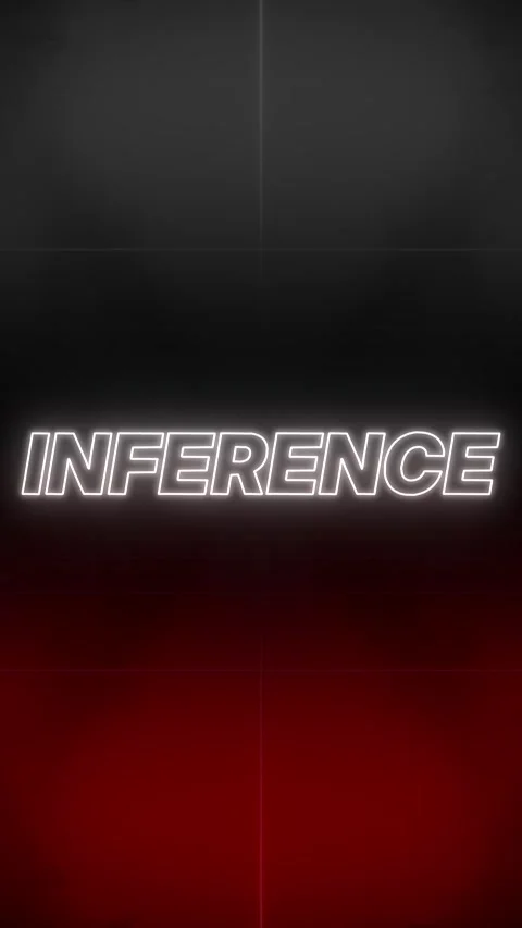 Inference Text 80s Style  Retro Aesthetic Background vertical Stock Footage 321485692