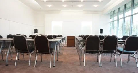 The inferior of classroom Stock Photos