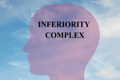 Inferiority Complex concept Stock Illustration