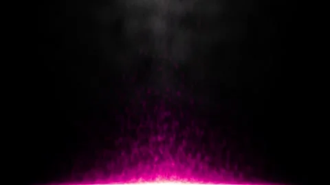 Infernal Purple Flame From Bottom Of Screen Bursting Vertical Loop Stock Footage 260286464
