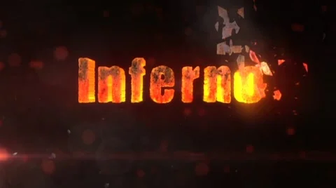 Inferno - Fiery Logo Reveal Stock After Effects
