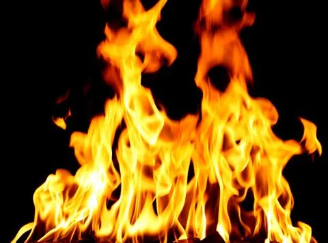 Inferno fire Stock Photos
