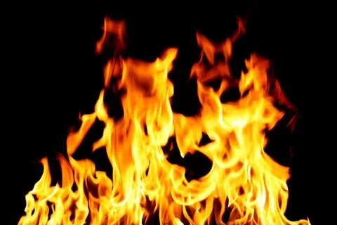 Inferno fire Stock Photos