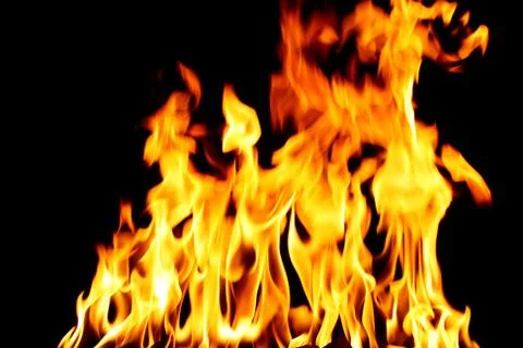 Inferno fire Stock Photos