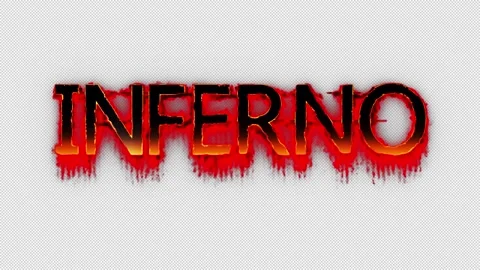 Inferno Flame Video stock 340552626