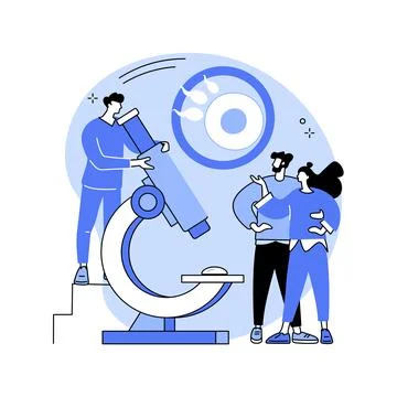 Infertility diagnosis abstract concept vector illustration. イラスト素材