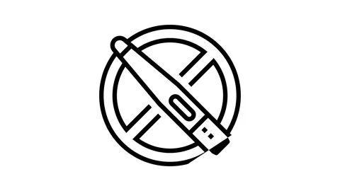 Infertility problem line icon animation Stock Footage 164734160