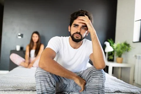 Infidelity leads to conflicts and un fulfilling relationship Stock Photos