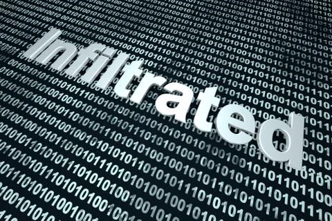 Infiltrated Stockillustratie