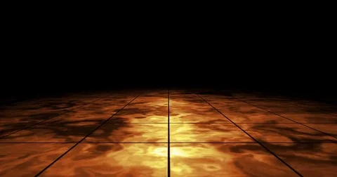 Infinite abstract space runway on the background of stars Stock Footage 77390691