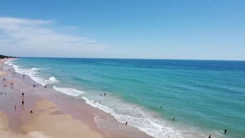 Infinite beach Stockbeeldmateriaal 135054398