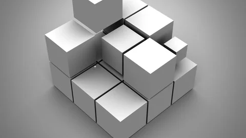 Infinite Boxe Stock Footage 118438282