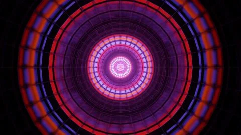 Infinite Circular Looping of Base Color Pallet 4k uhd 3d illustration background Stock Illustration