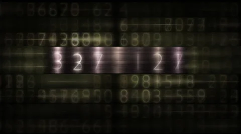 Infinite counter Stock Footage 50676572