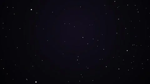 Infinite Dark Space particle loop Stock Footage 306225847