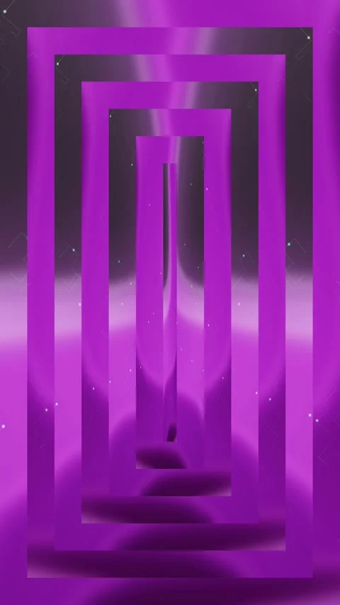 Infinite Digital Corridor Environmental Tech Vertical Motion Background Stock Footage 341842648