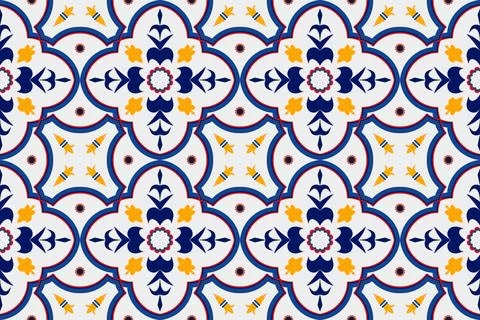 Infinite expandable vector pattern pattern. Seamless. White background. Stock Illustration