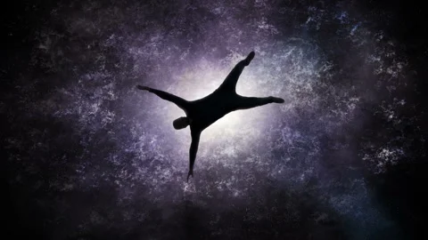 Infinite fall Stock Footage 228753830