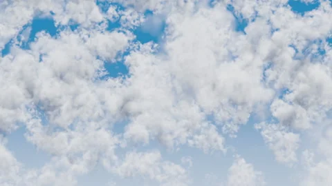 Infinite Flying through Clouds Loop Stock Footage 141029988