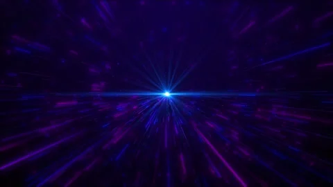 Infinite futuristic vertical background vibrant wonder lights. Metaverse concept Stock Footage 312023537
