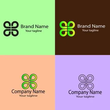 Infinite Harmony Symbol Logo Stock Illustration