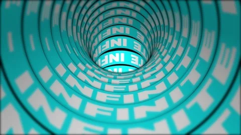Infinite loop Tunel background video Stock Footage 264114346