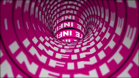 Infinite loop Tunel background video Stock Footage 264114348