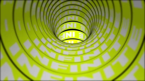 Infinite loop Tunel background video Stock Footage 264114360