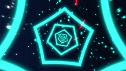 Infinite Loopable Tunnel 01 스톡 동영상 159501606