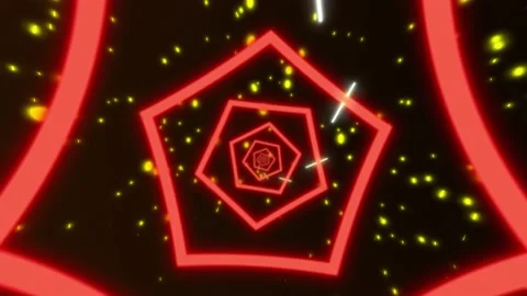 Infinite Loopable Tunnel 05 Video stock 159501605