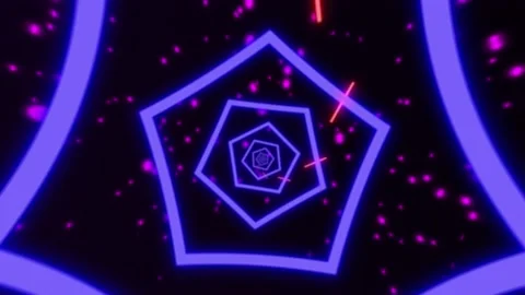 Infinite Loopable Tunnel 06 Stock Footage 159501692