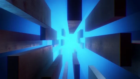 Infinite Monoliths Stock Footage 263806562