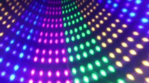 Infinite Neon Rainbow Motion Stock Footage 304368605