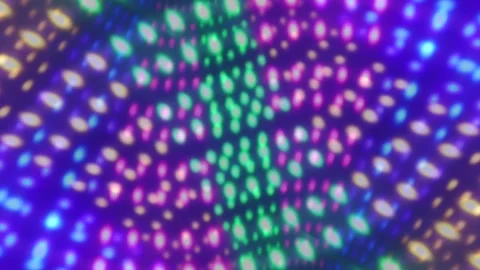 Infinite Neon Rainbow Motion 動画素材 304370099