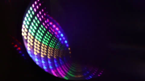 Infinite Neon Rainbow Motion 動画素材 304464925