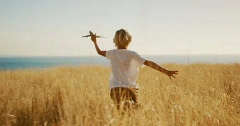 The infinite possibilities of childhood Stock Footage 101394668