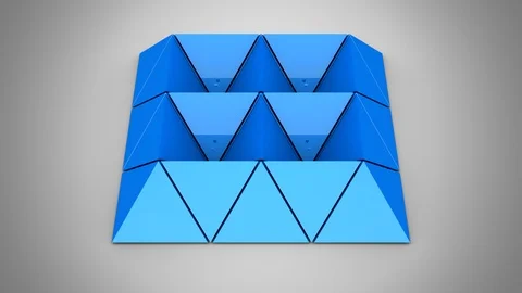 Infinite Pyramid Stock Footage 118582221