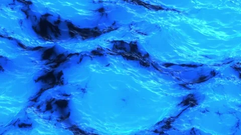 Infinite Soothing Ocean Surface Background Loop Animated Stock Footage 313543976