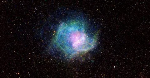 Infinite space background. This image elements furnished by NASA Foto stock