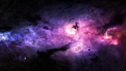 Infinite space Stock Illustration