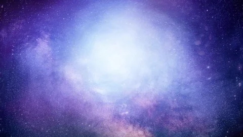 Infinite spiral galaxy in deep space Stock Footage 87493211