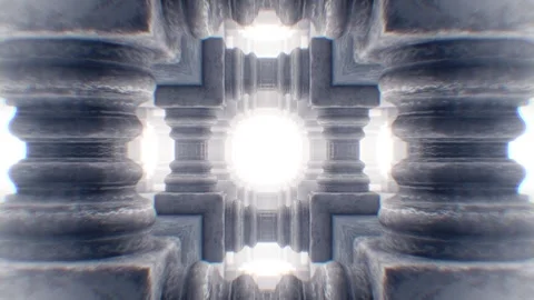 Infinite Strange Pathway Stock Footage 264322240