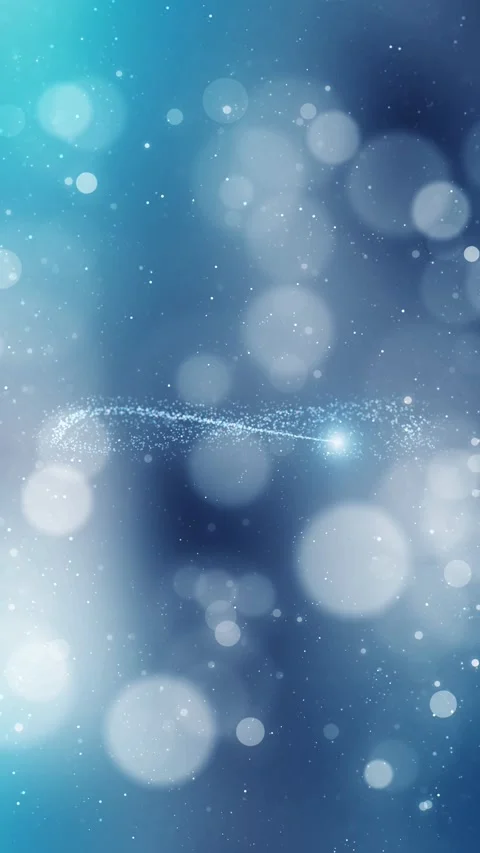 Infinite symbol animation on blurred blue sky bokeh loop vertical animation Stock Footage 344140938